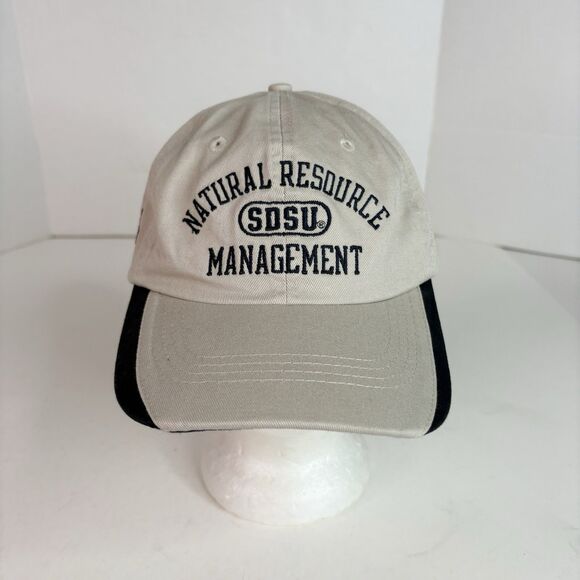 SDSU Natural Resource Management Adjustable Hat, Walleye Quail, Cream, Gear - Picture 1 of 8